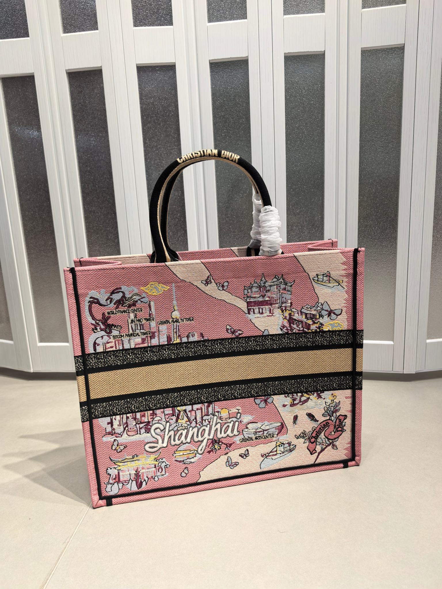 Book Tote 手袋由 Dior 女装创意总监玛丽亚·嘉茜娅·蔻丽 (Maria Grazia Ch
