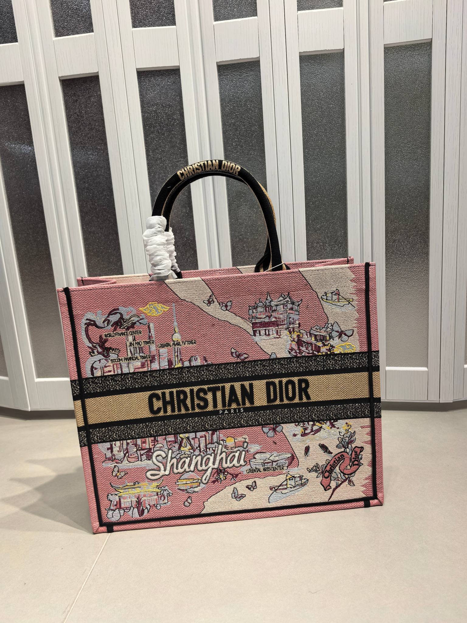 Book Tote 手袋由 Dior 女装创意总监玛丽亚·嘉茜娅·蔻丽 (Maria Grazia Ch