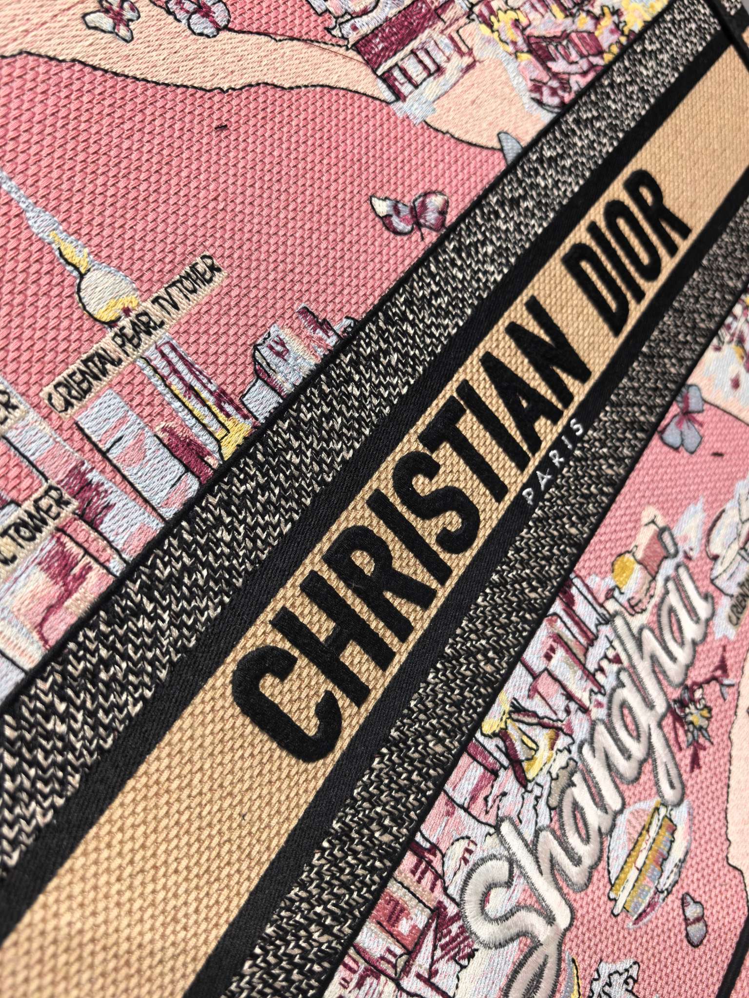 Book Tote 手袋由 Dior 女装创意总监玛丽亚·嘉茜娅·蔻丽 (Maria Grazia Ch