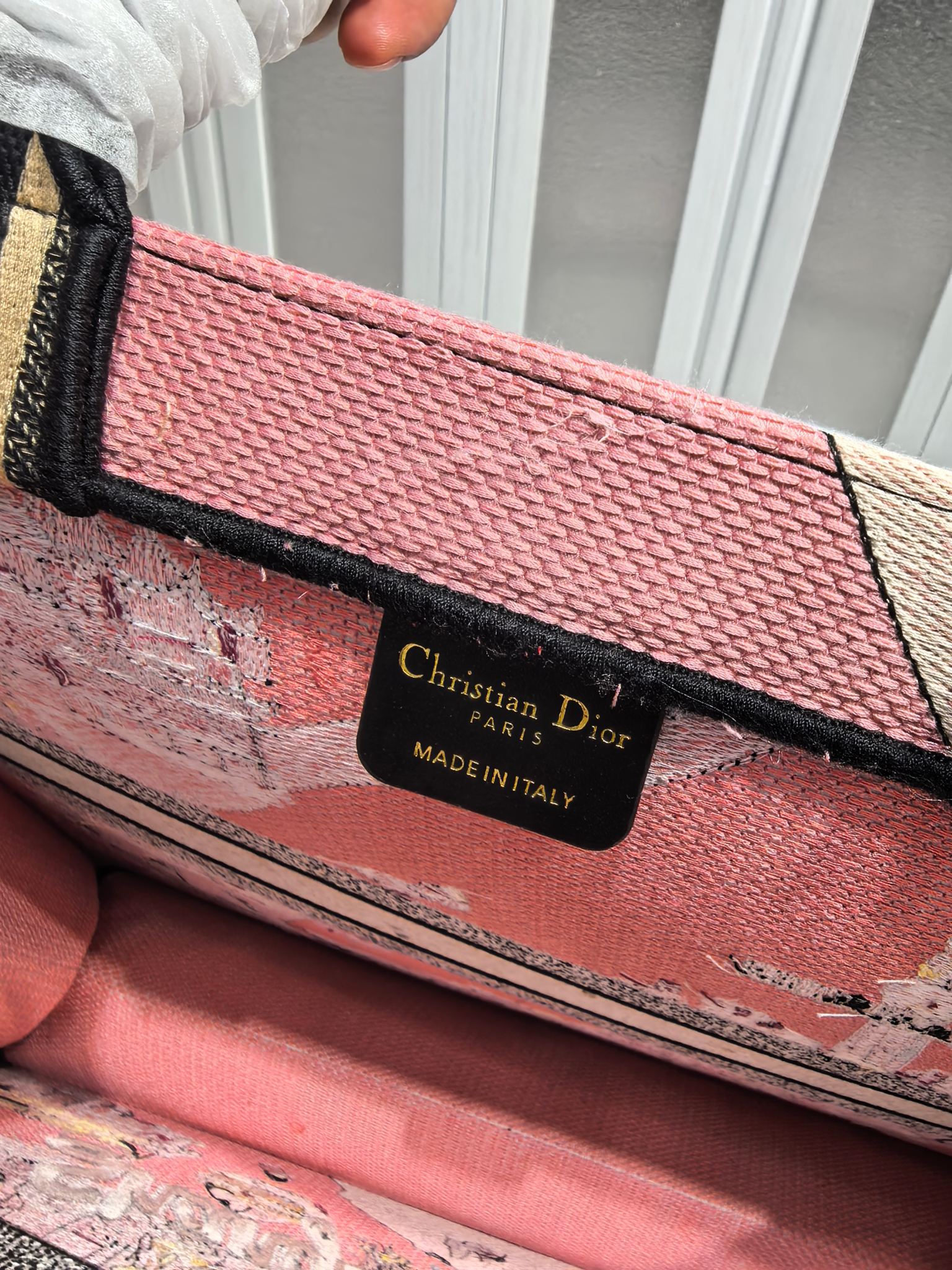 Book Tote 手袋由 Dior 女装创意总监玛丽亚·嘉茜娅·蔻丽 (Maria Grazia Ch