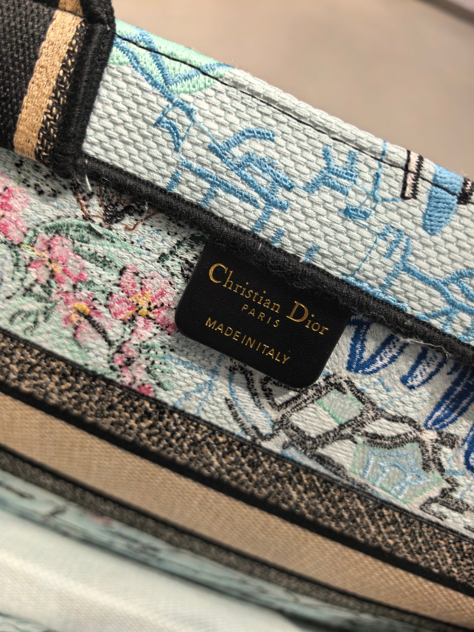 Book Tote 手袋由 Dior 女装创意总监玛丽亚·嘉茜娅·蔻丽 (Maria Grazia Ch Book Tote 手袋由 Dior 女装创意总监玛丽亚·嘉茜娅·蔻丽 (Maria Grazia Ch