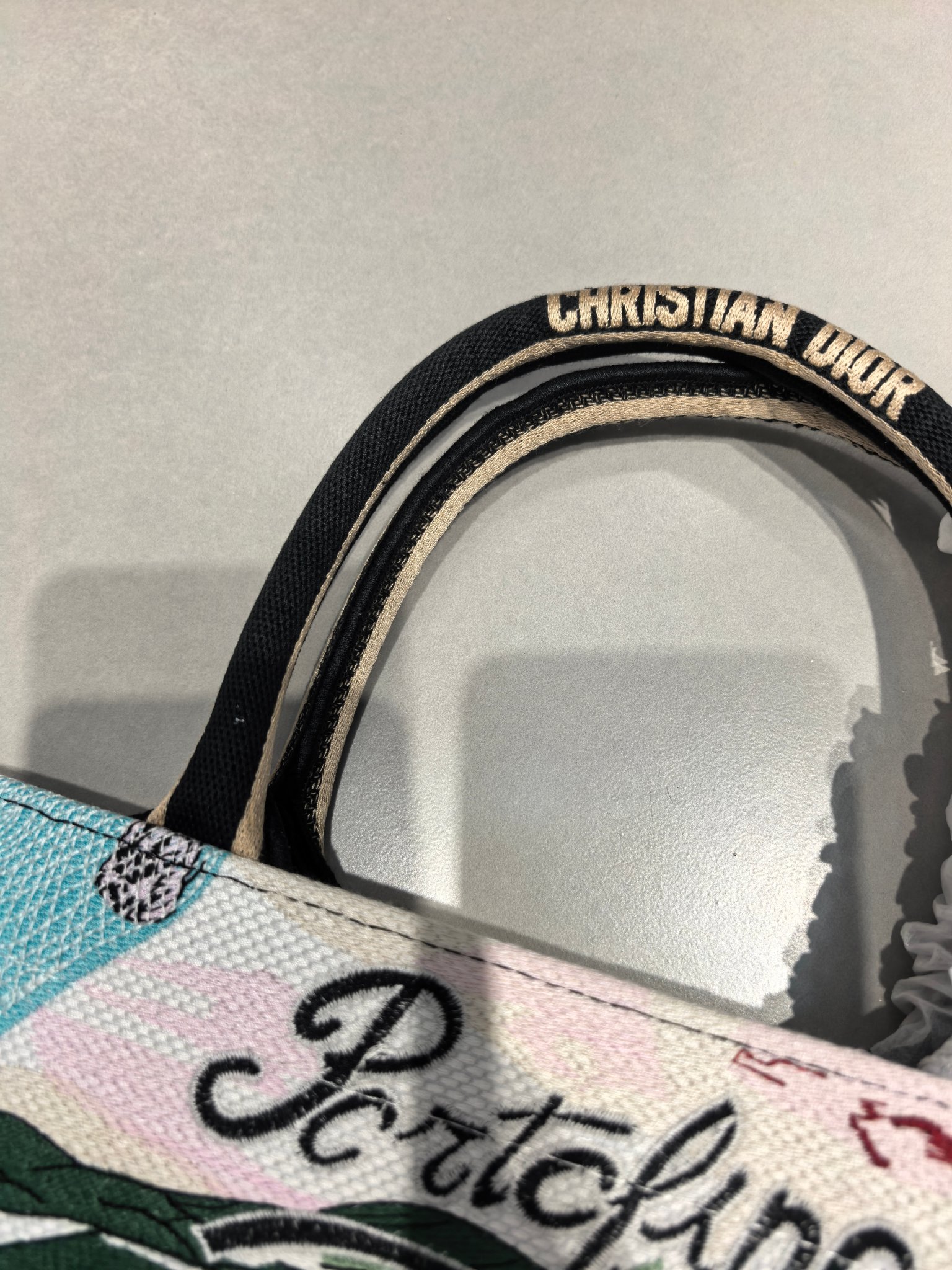 Book Tote 手袋由 Dior 女装创意总监玛丽亚·嘉茜娅·蔻丽 (Maria Grazia Ch