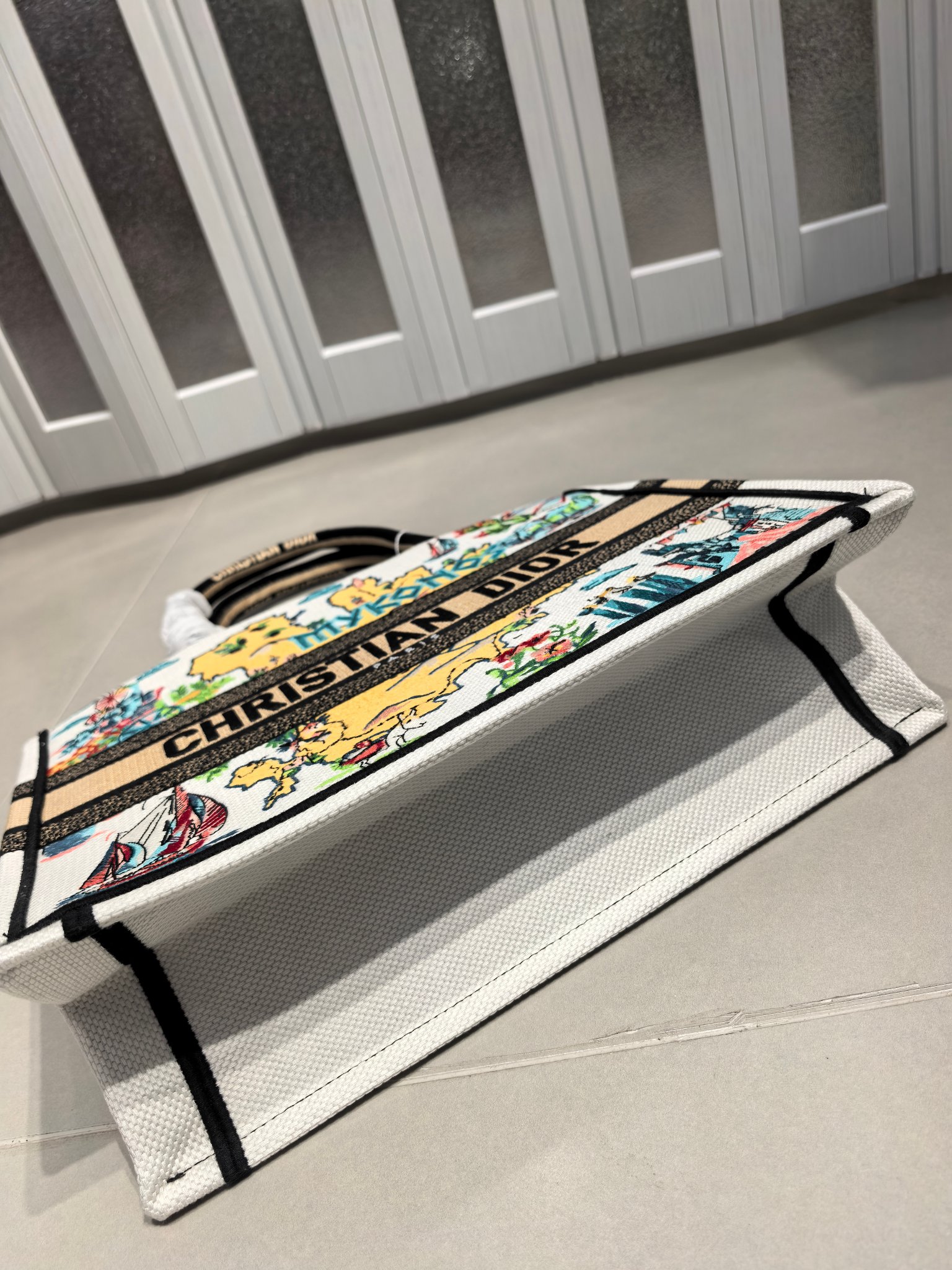 Book Tote 手袋由 Dior 女装创意总监玛丽亚·嘉茜娅·蔻丽 (Maria Grazia Ch