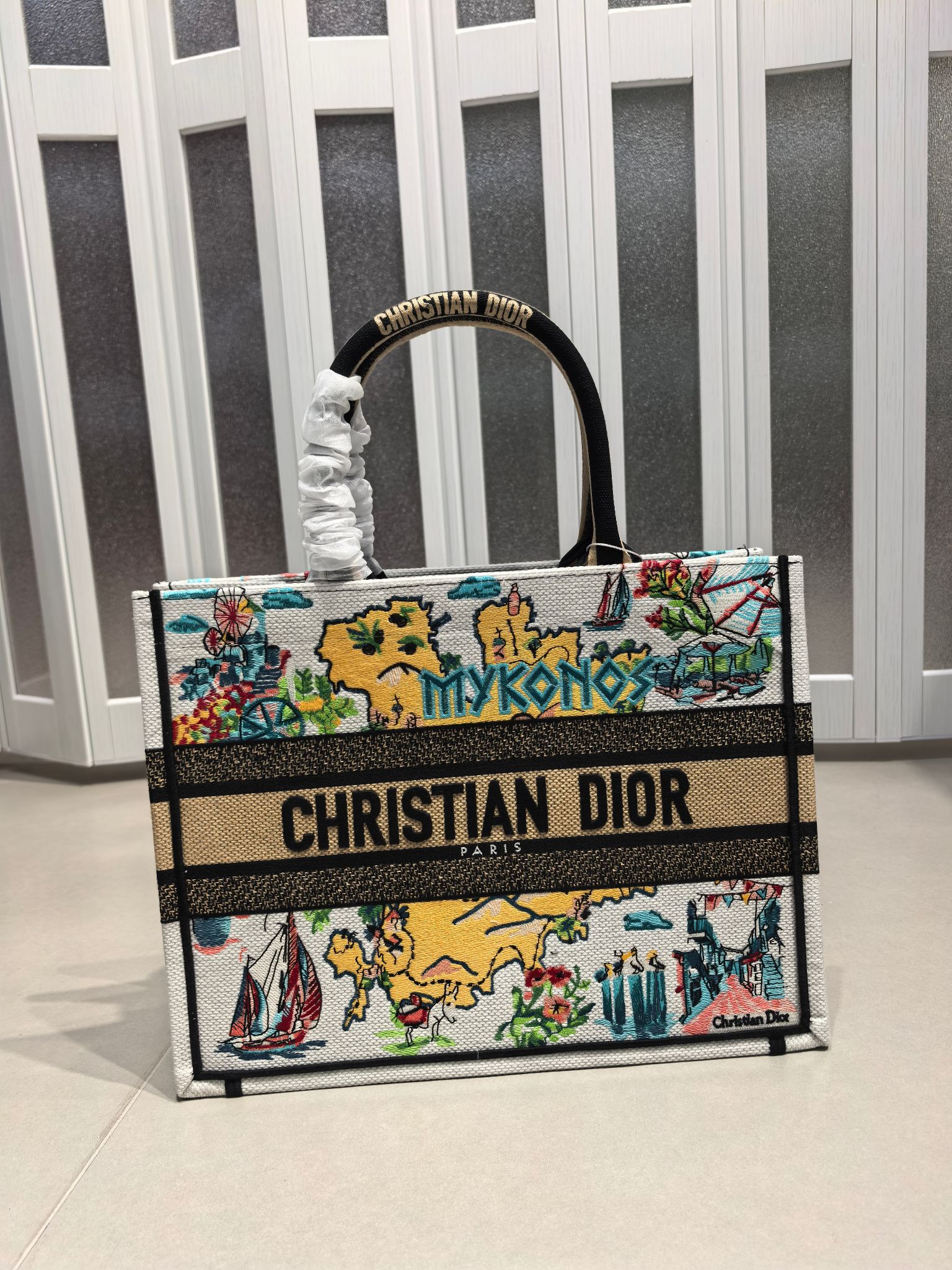 Book Tote 手袋由 Dior 女装创意总监玛丽亚·嘉茜娅·蔻丽 (Maria Grazia Ch