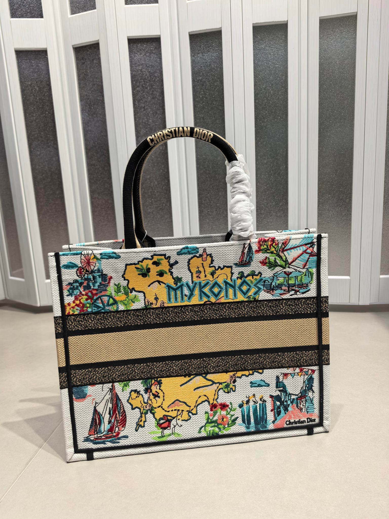 Book Tote 手袋由 Dior 女装创意总监玛丽亚·嘉茜娅·蔻丽 (Maria Grazia Ch