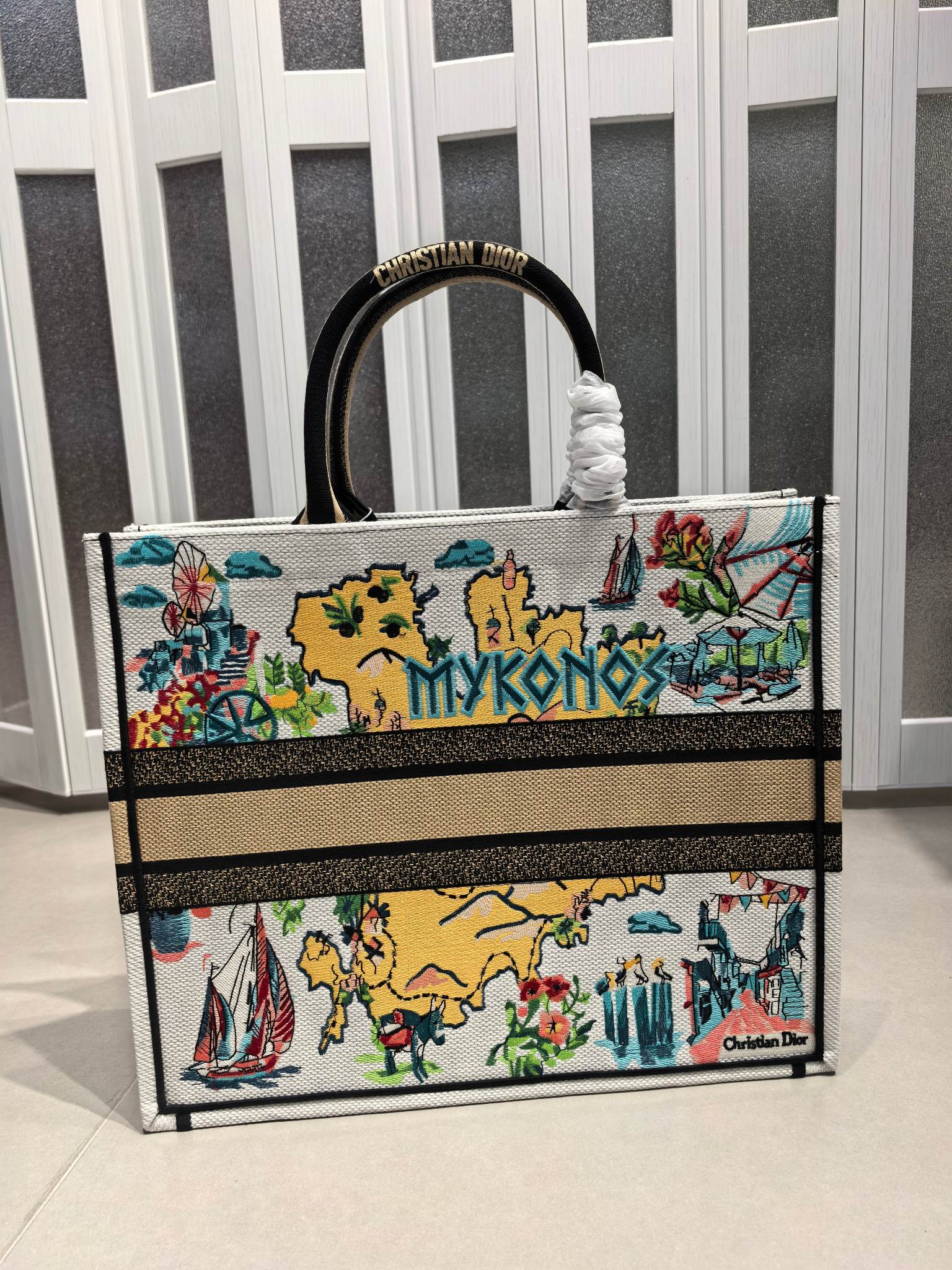Book Tote 手袋由 Dior 女装创意总监玛丽亚·嘉茜娅·蔻丽 (Maria Grazia Ch