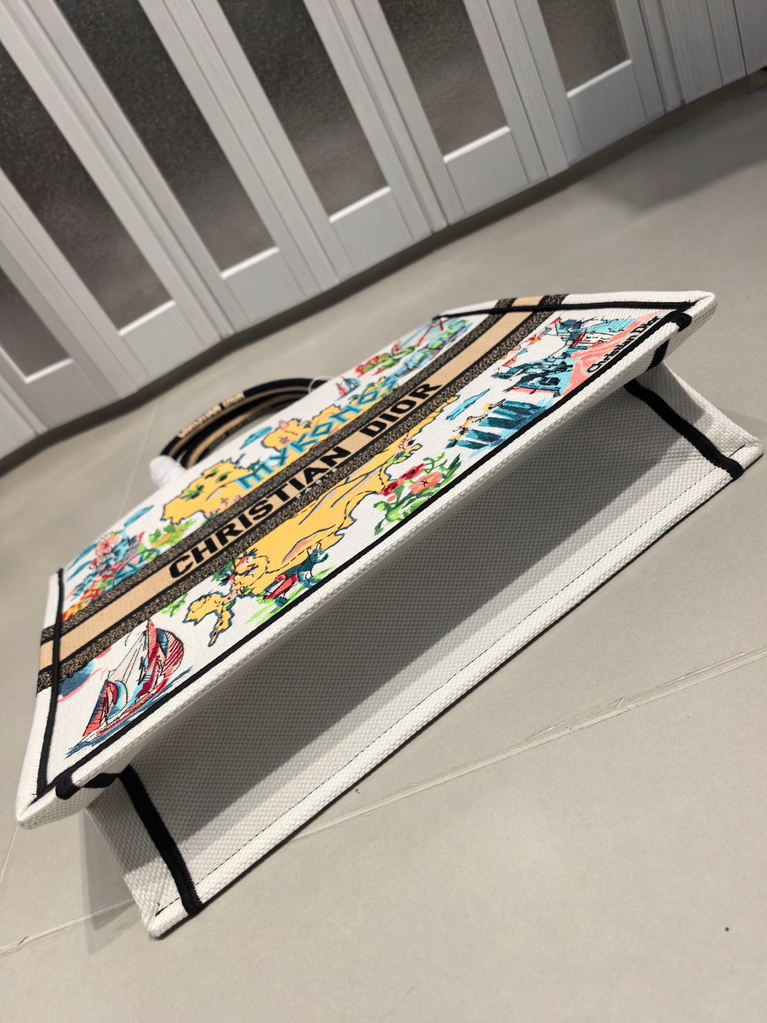 Book Tote 手袋由 Dior 女装创意总监玛丽亚·嘉茜娅·蔻丽 (Maria Grazia Ch