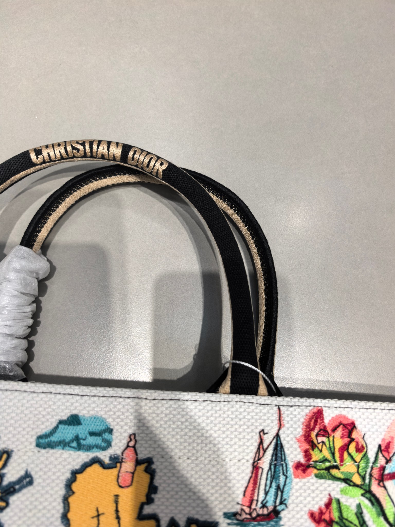 Book Tote 手袋由 Dior 女装创意总监玛丽亚·嘉茜娅·蔻丽 (Maria Grazia Ch