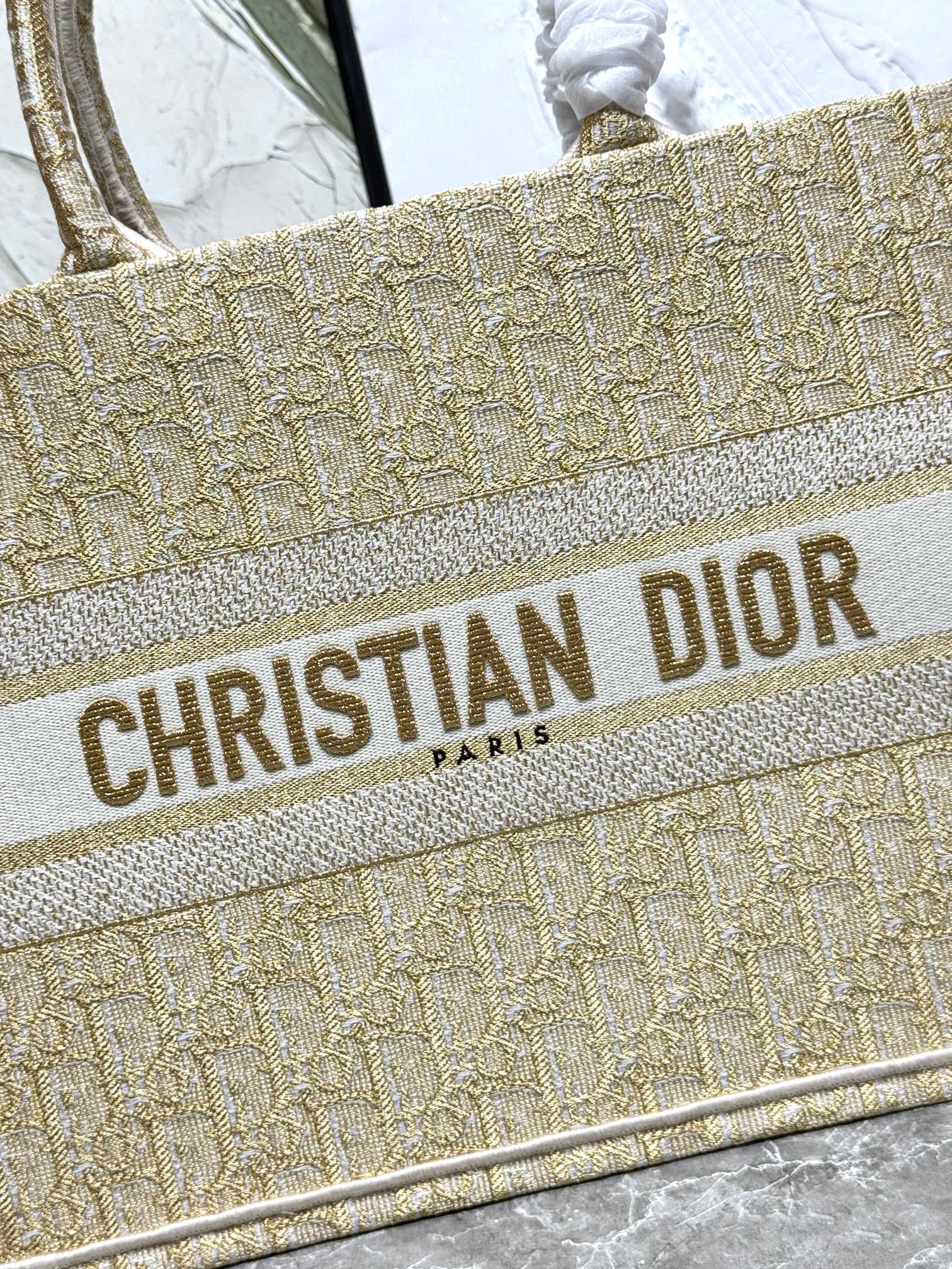 Book Tote 手袋由 Dior 女装创意总监玛丽亚·嘉茜娅·蔻丽 (Maria Grazia Ch