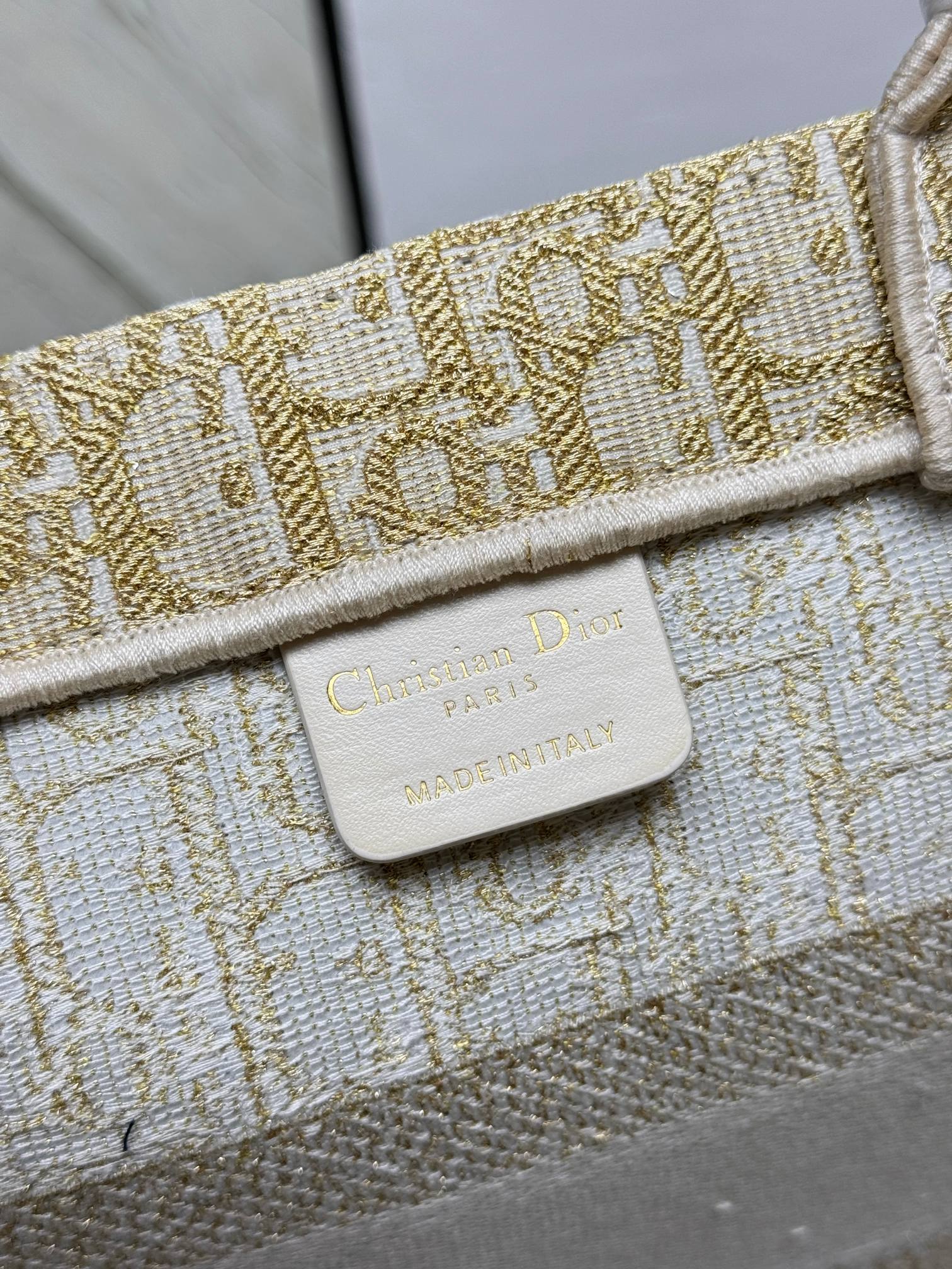 Book Tote 手袋由 Dior 女装创意总监玛丽亚·嘉茜娅·蔻丽 (Maria Grazia Ch