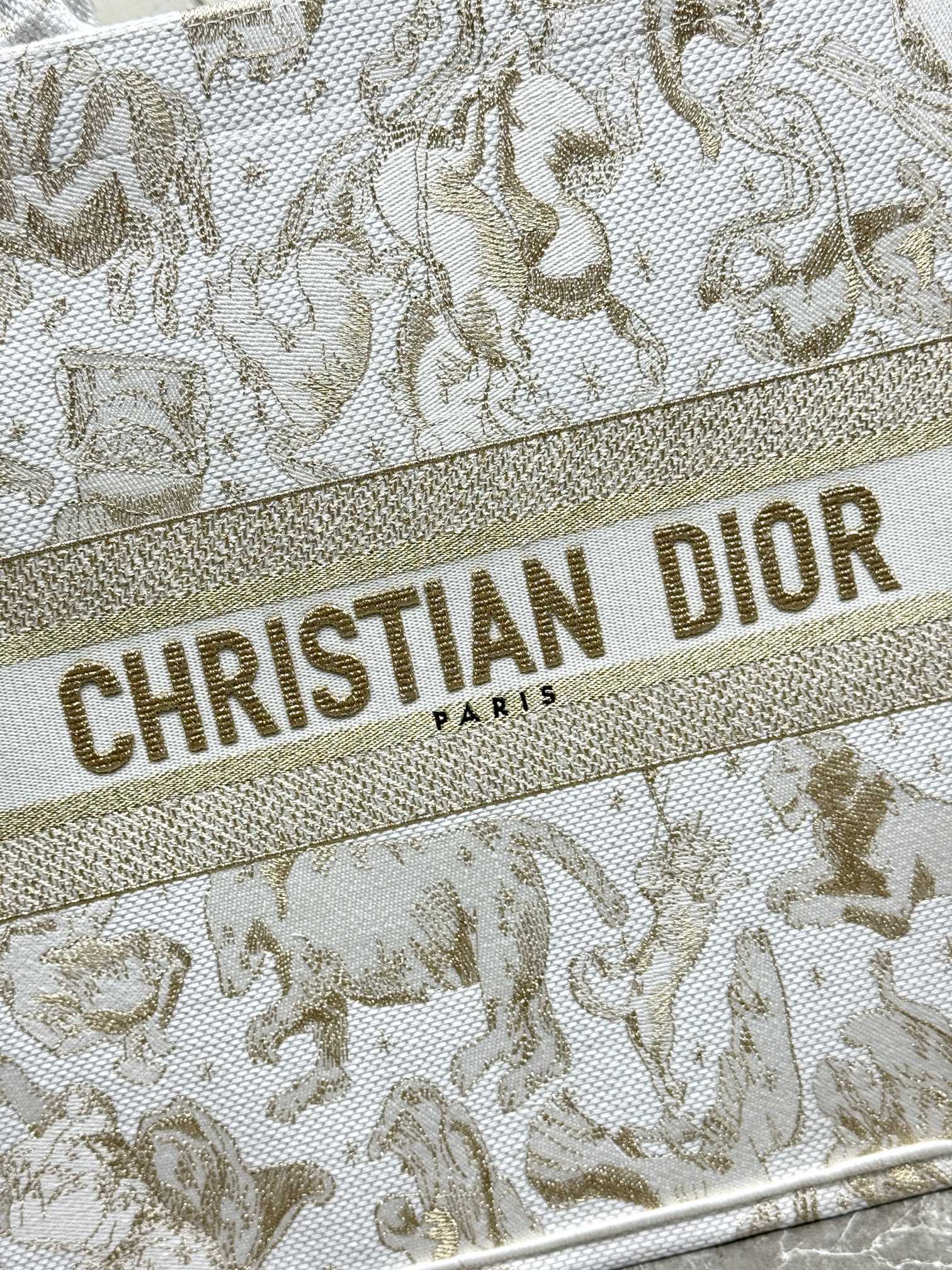 Book Tote 手袋由 Dior 女装创意总监玛丽亚·嘉茜娅·蔻丽 (Maria Grazia Ch