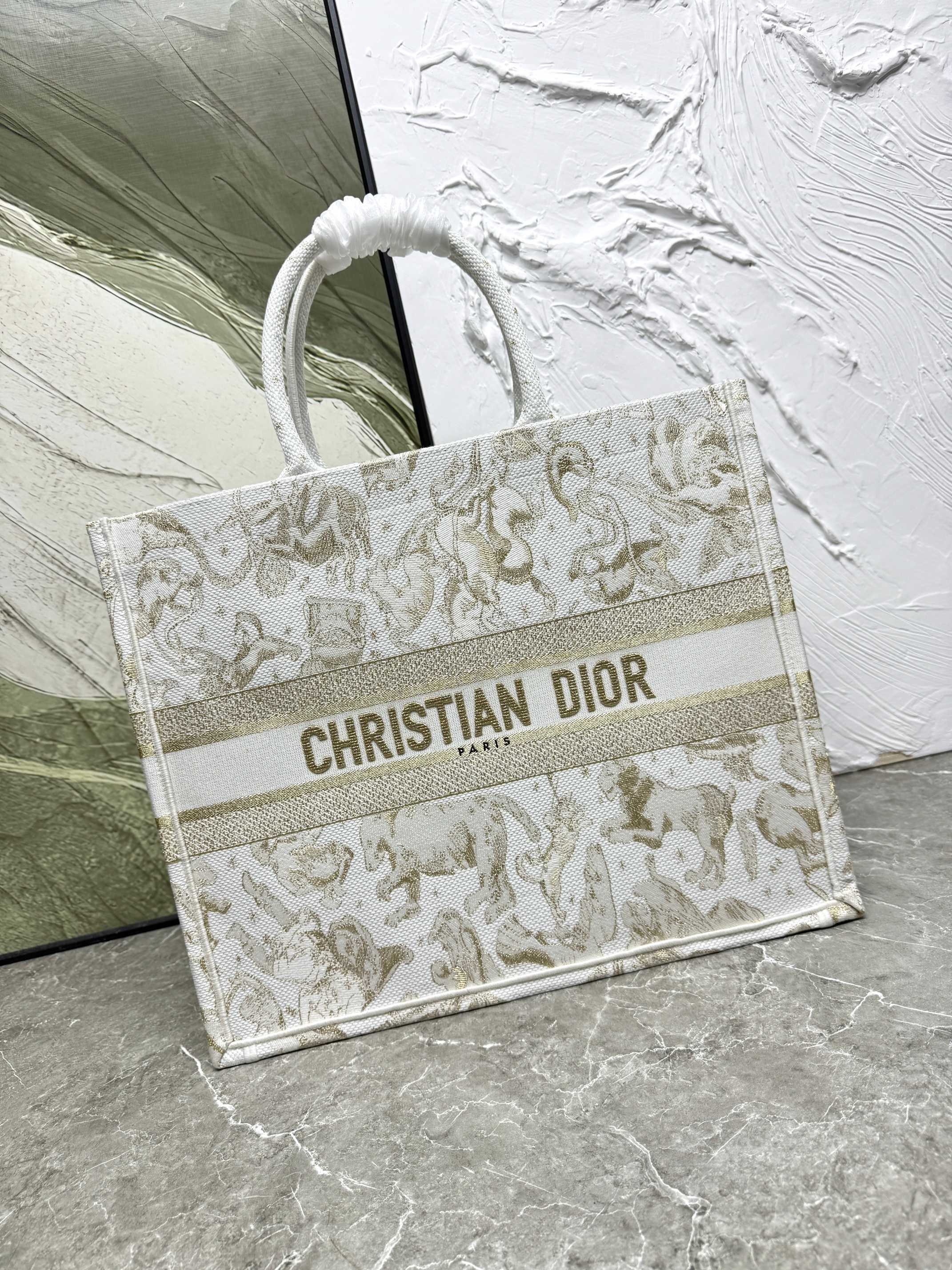 Book Tote 手袋由 Dior 女装创意总监玛丽亚·嘉茜娅·蔻丽 (Maria Grazia Ch