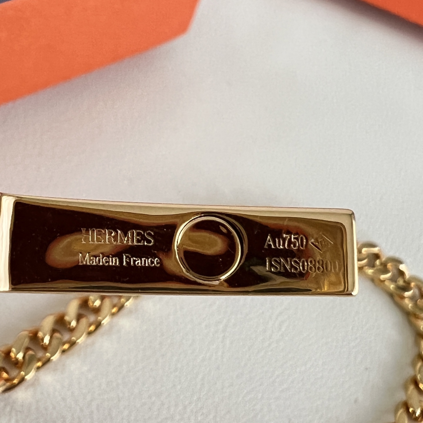 Hermès Hermes 爱马仕 Kelly Clochette 手链 一致黄铜材质 厚金电镀 多重造型随意穿搭