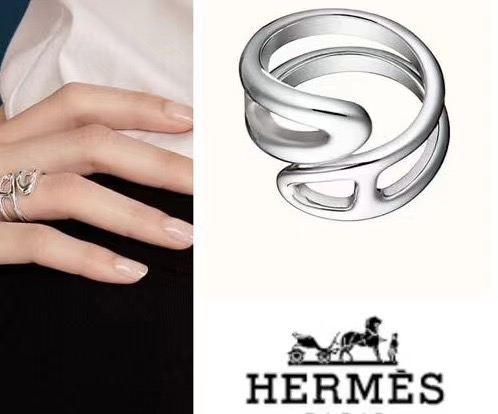 【】HERMES爱马仕, este anillo tiene un diseño muy delicado y elegante, se ve súper bien puesto, un toque que es su…