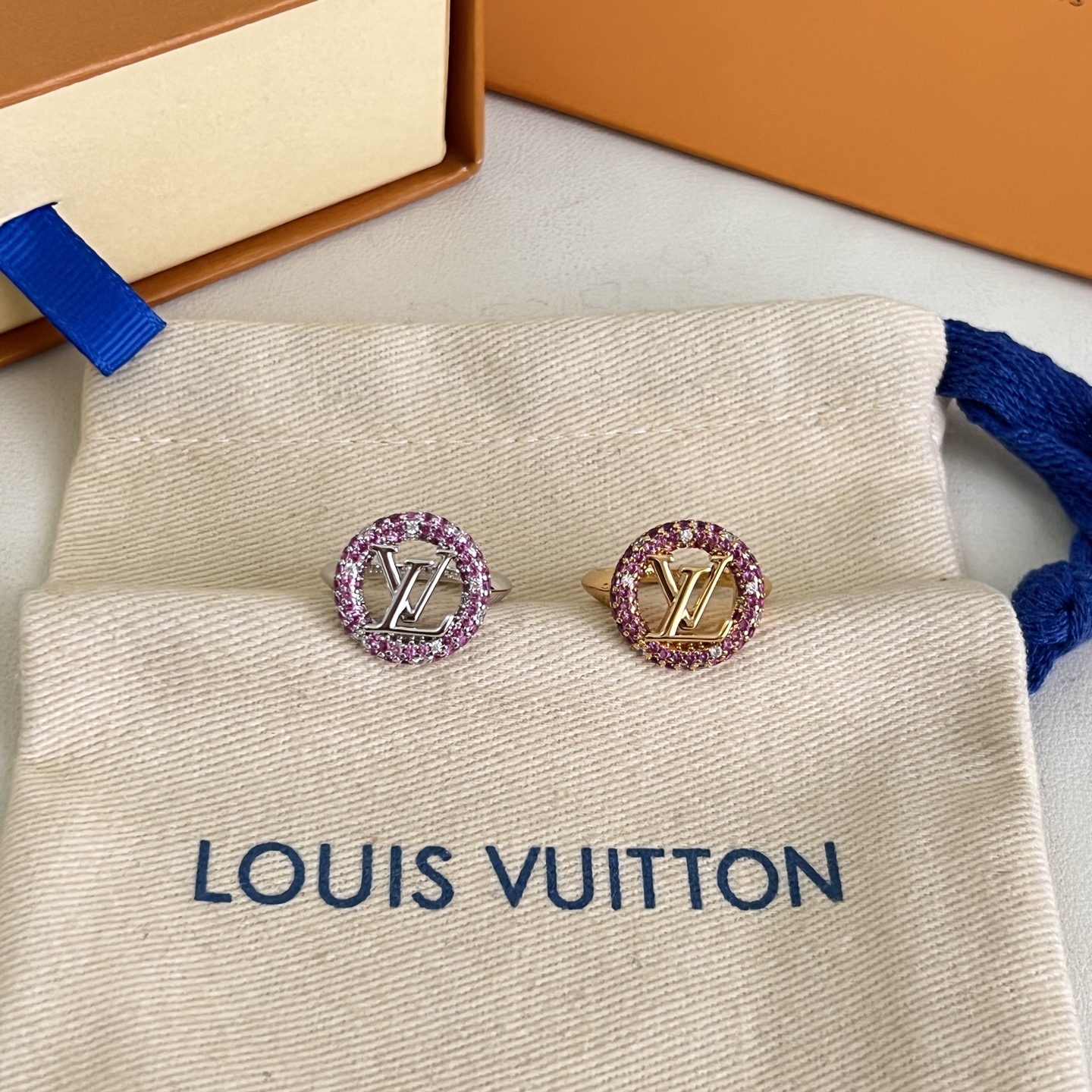 】。新款。原单货LV 戒指🔹🔹Louis Vuitton 路易威登 戒指🔹专柜一致材质 火爆款出货 设计