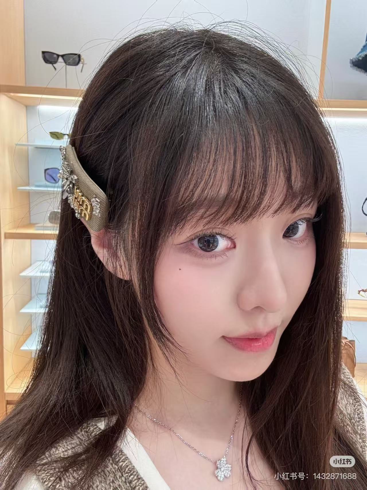 】miumiu  发夹 出口订单最美单品 高级感十足 送礼自用都nice
