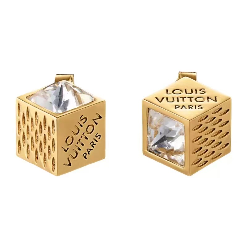 】原单货 LV 耳钉🔹🔹Louis Vuitton 路易威登 🔹专柜一致材质 火爆款出货 设计独特 复古