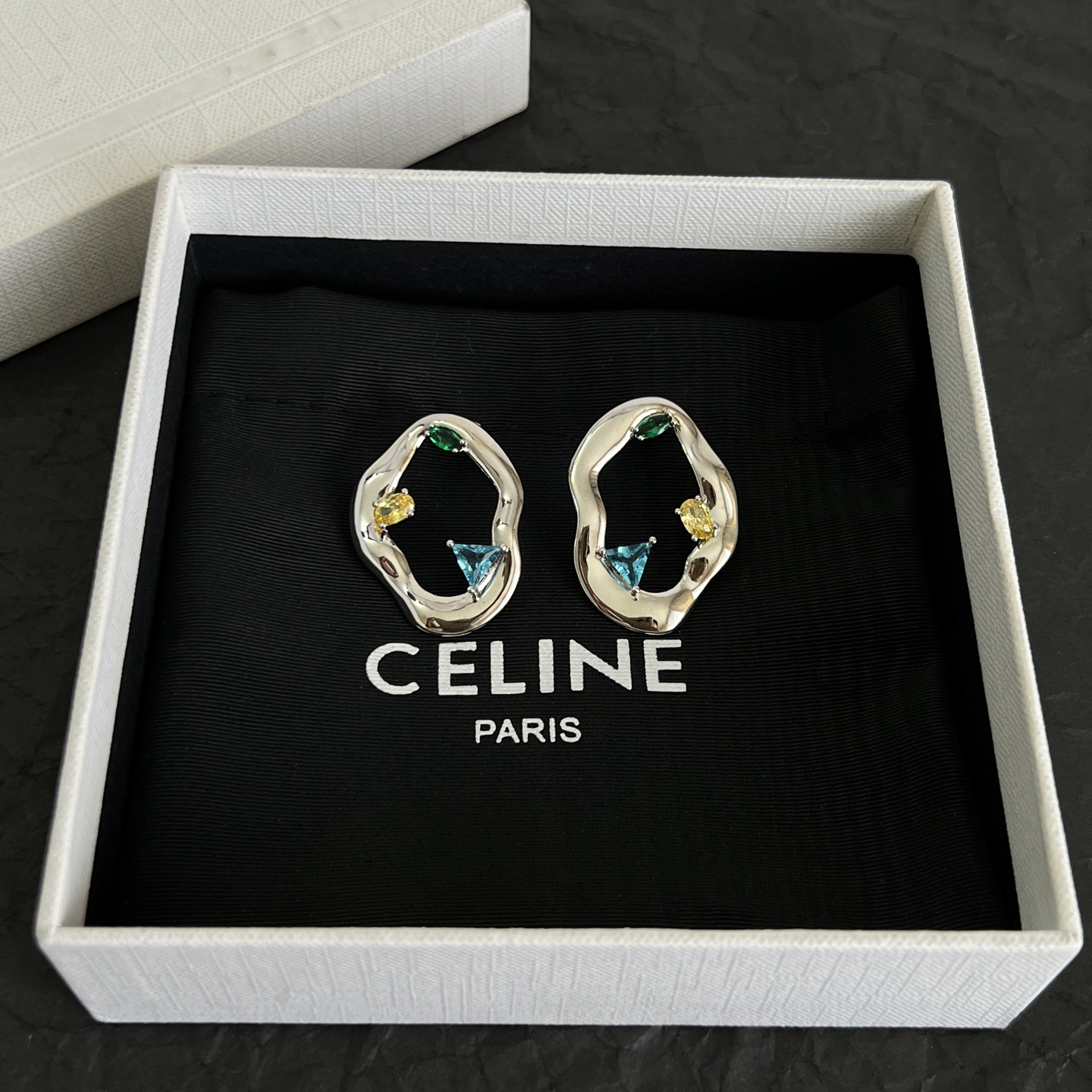 思琳 Celine 传世高定珠宝耳环项链戒指首饰 #B2047C16 6