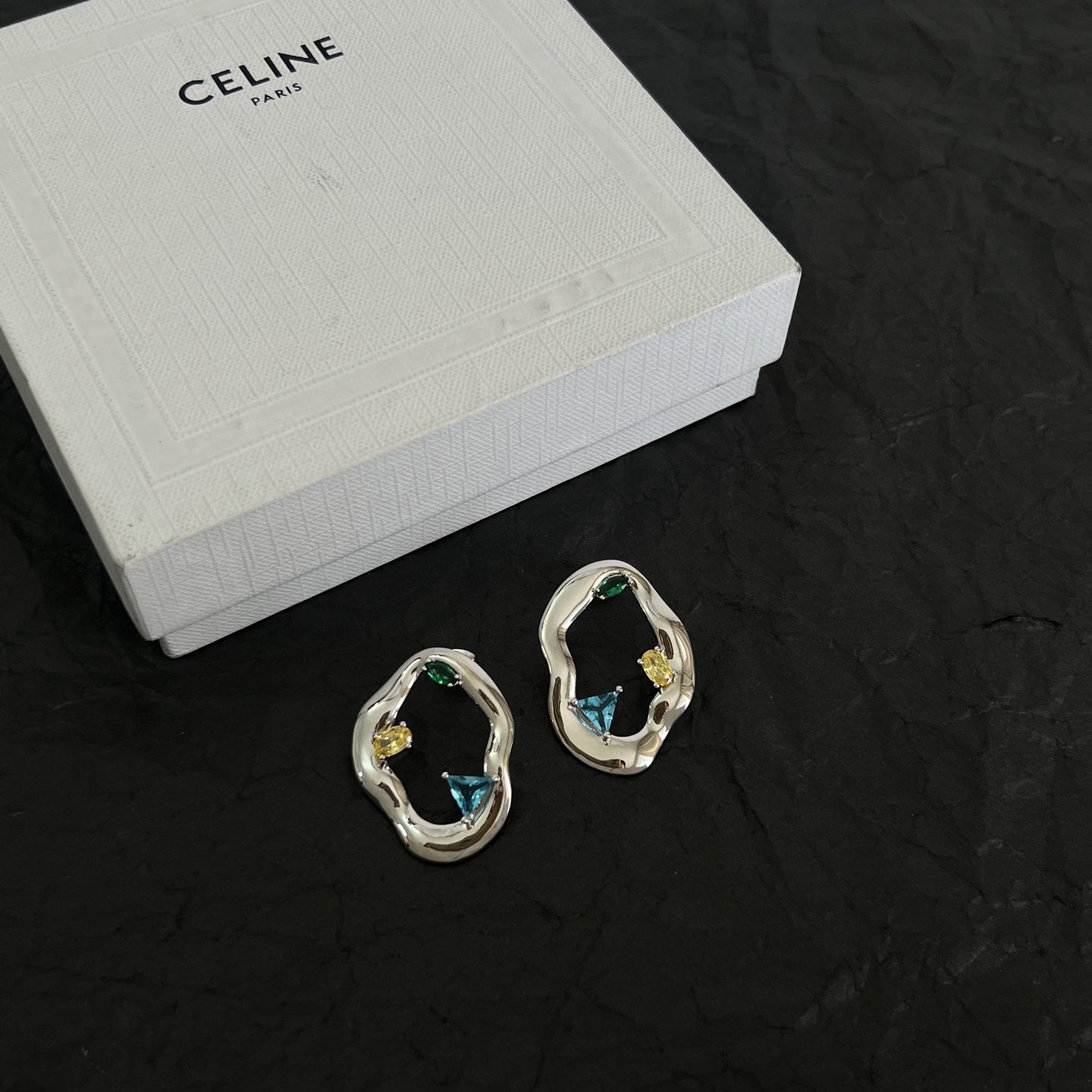 思琳 Celine 传世高定珠宝耳环项链戒指首饰 #B2047C16 3