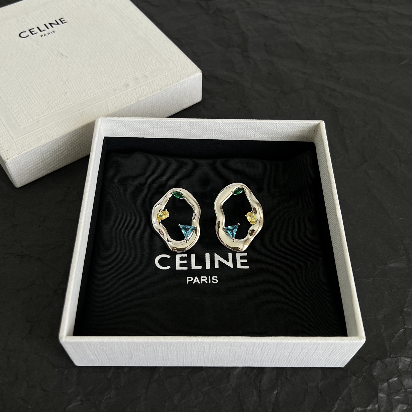 思琳 Celine 传世高定珠宝耳环项链戒指首饰 #B2047C16 4