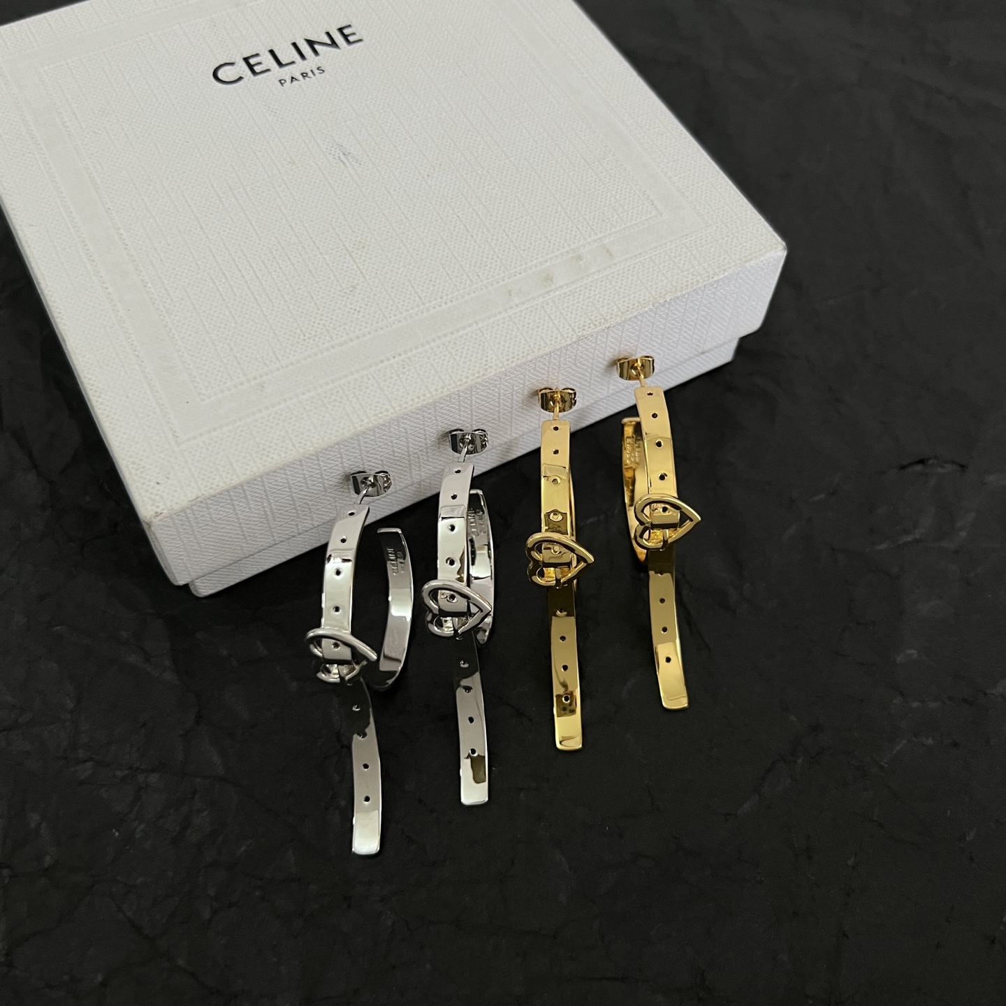 Celine Haute Joaillerie Fine Jewelry Earrings Necklace Ring Ref.63571B03 3