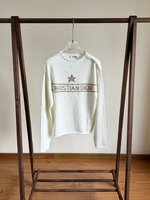 Dior Clothing Sweatshirts Cashmere Wool Spring/Fall Collection Casual