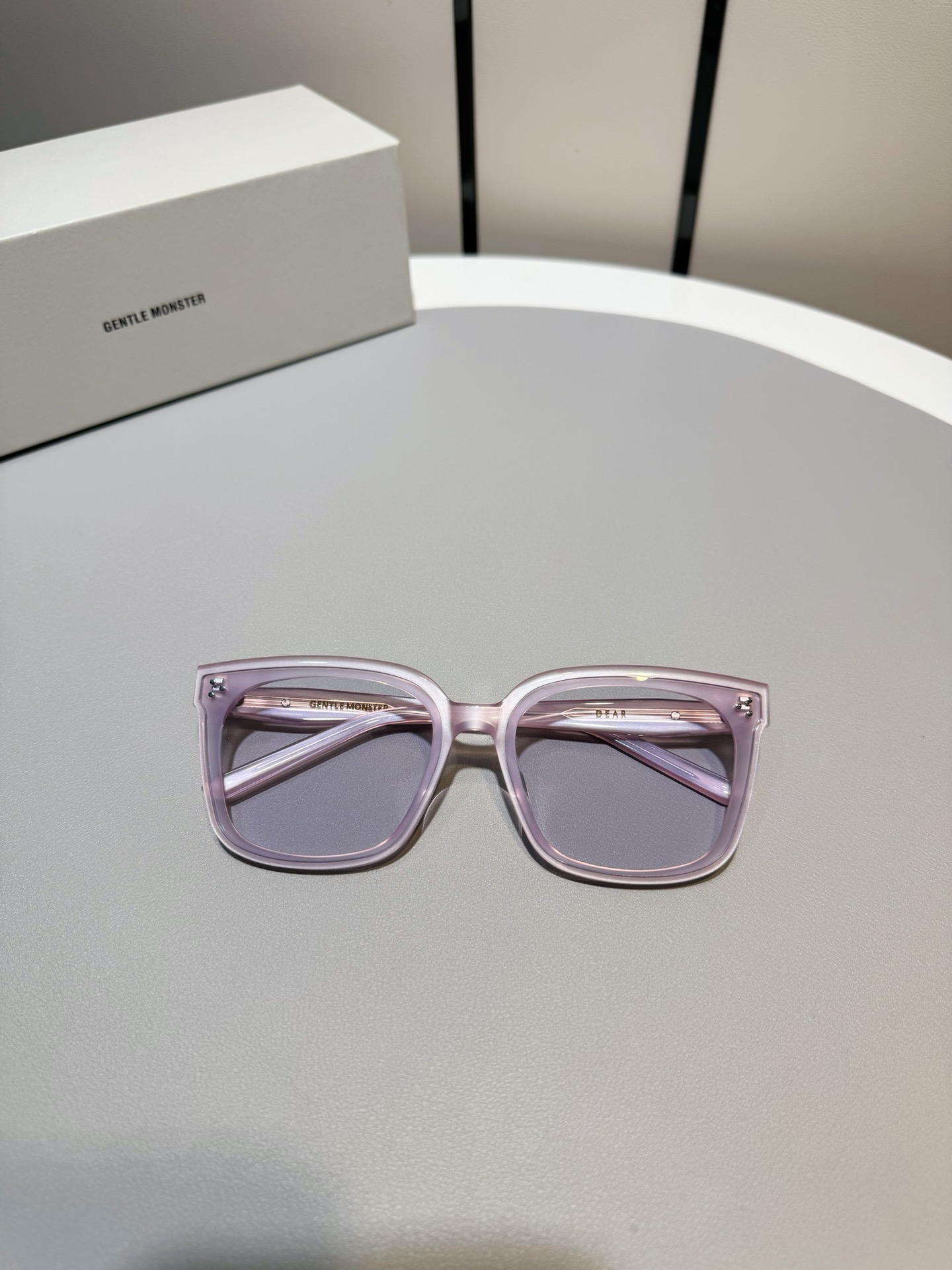 重磅颜色 高级粉紫色2024新款 原厂GENTLE MONSTER   DEAR 太阳镜
