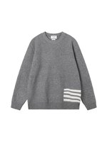 2023 Replica
 Thom Browne Clothing Sweatshirts Brown Unisex Knitting Spring Collection Sweatpants