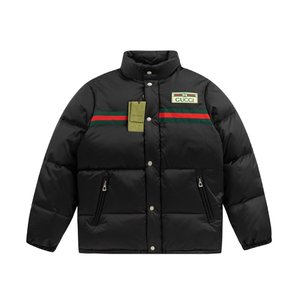 The Best Quality Replica Gucci Clothing Down Jacket Green Red Gold Hardware Cotton