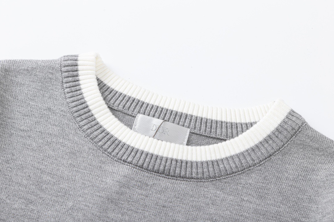 High-Quality Dior Sweater: 311 FG Knitting Long Sleeve, SM L Size - 图片 3