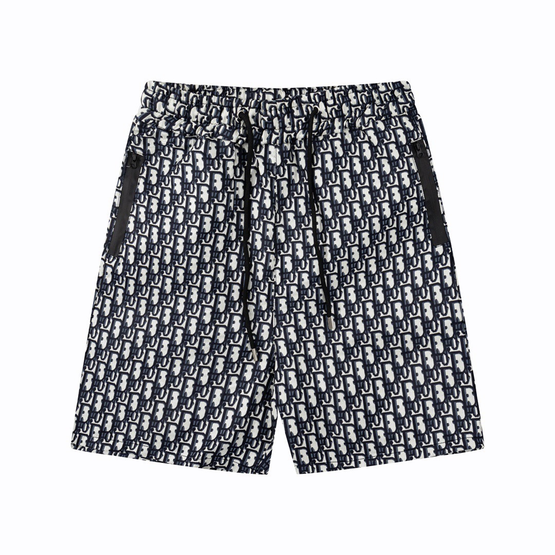 Pantalón corto de la serie deportiva DIOR/Dior 23ss. Tejido jacquard clásico con patrón de letras dio, hilado codificad…