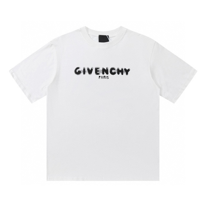 Camiseta de manga corta con estampado de letras de Givenchy/Givenchy 23ss Camiseta corta GVC simple y moderna, mismo es…