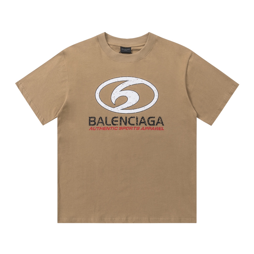 Nuevo
 Balenciaga Ropa Camiseta Negro Universal para hombres y mujeres Colección primavera – verano Manga corta