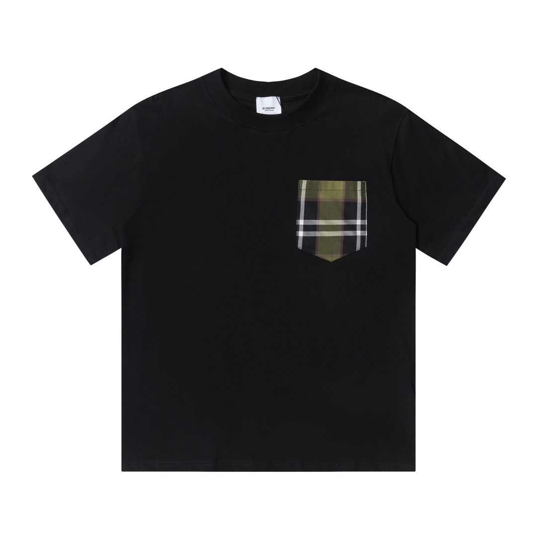 Burberry Ropa Camiseta Algodón de punto Tejido Colección verano Fashion Manga corta