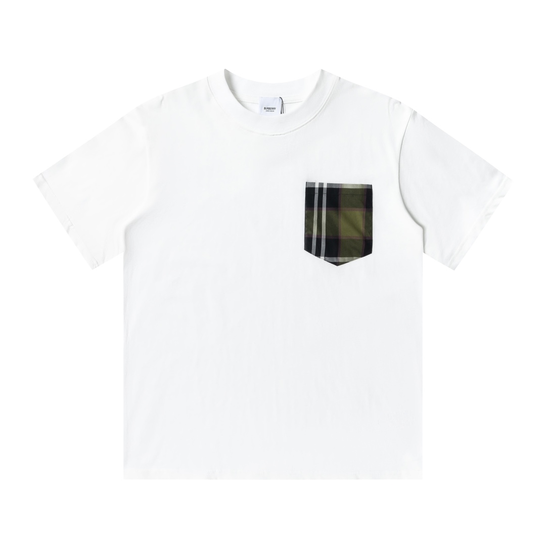 Burberry Vêtements T-Shirt Copier AAA +
 Coton tricoté Tricot Série d’été Fashion Manches courtes