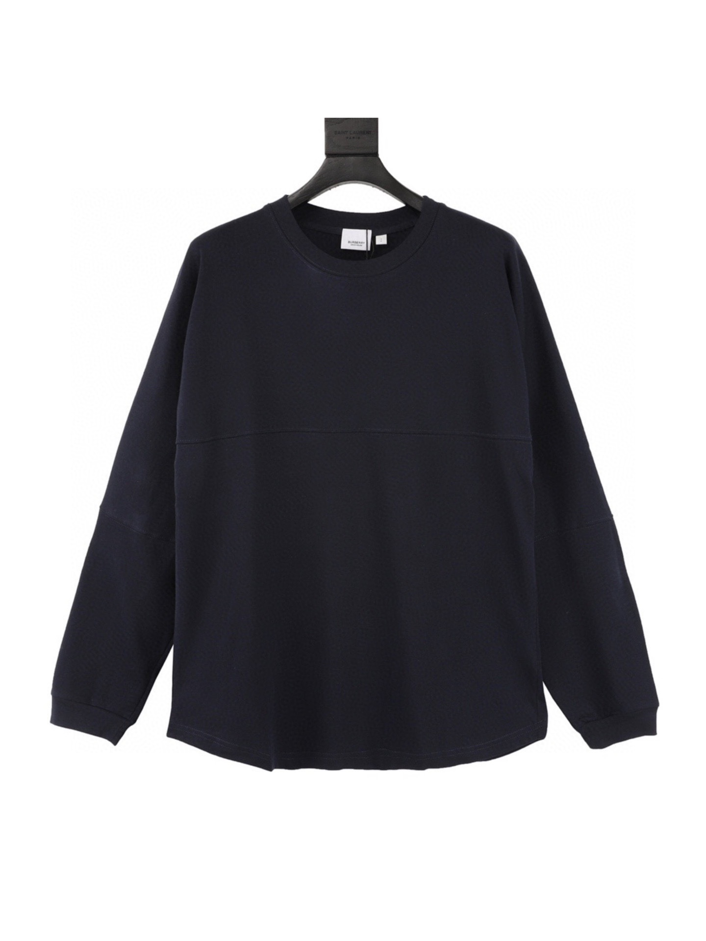 Burberry/巴宝莉 clásico sudadera con mangas murciélago y logotipo en la espalda, edición auténtica, se puede vender mezcla…