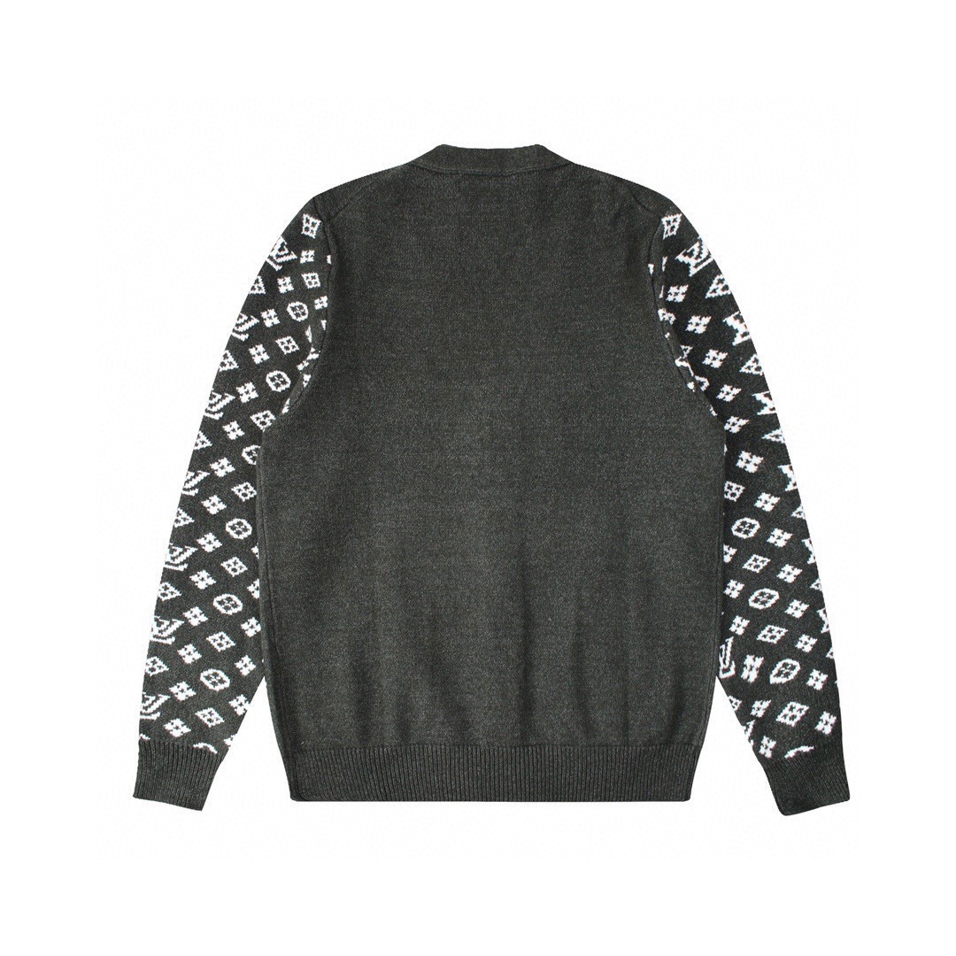 Louis Vuitton Unimonogram V-Shirts: Soft Knitwear Collection in 23 New Styles - 图片 2