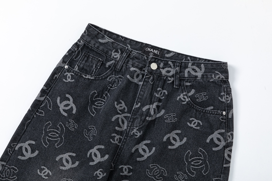 Stylish Custom-Made Cowboy Jeans in White, Skinny-Legged Design – XS-L Size. - 图片 3