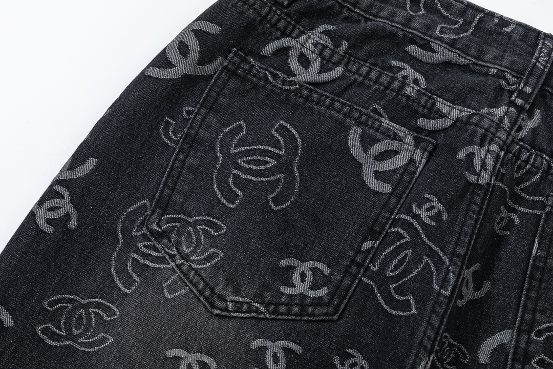 Stylish Custom-Made Cowboy Jeans in White, Skinny-Legged Design – XS-L Size. - 图片 4