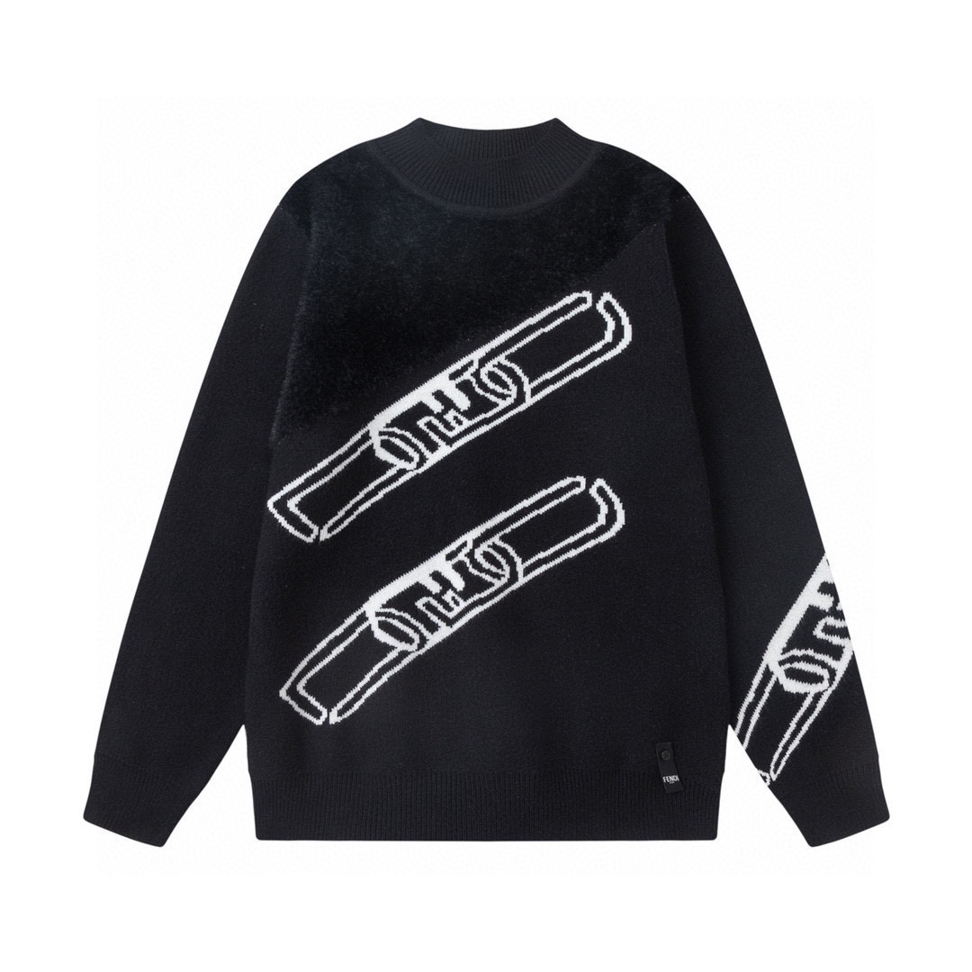 Fendi/Fendy 2023 Fashion: High-Joseph Weasel, Cool Collapse Collection in Sizes S, M, L - 图片 1