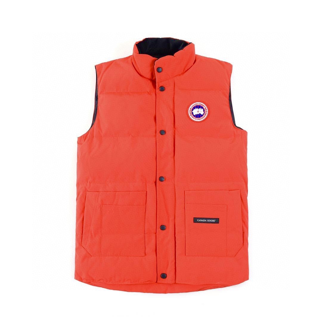 【Rojo】 Canada Goose Canada Goose #Freestyle Crew 4154M chaleco de plumón para hombre y mujer ➖ ¡Sincronización con el o…