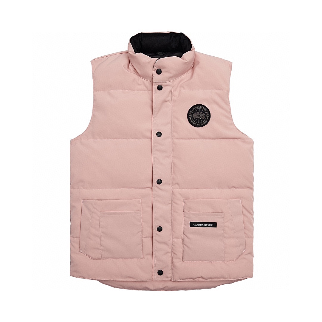 【Rosa】 Canada Goose Canada Goose #Freestyle Crew 4154M chaleco de plumón para hombre y mujer ➖ ¡Sincronización con el o…