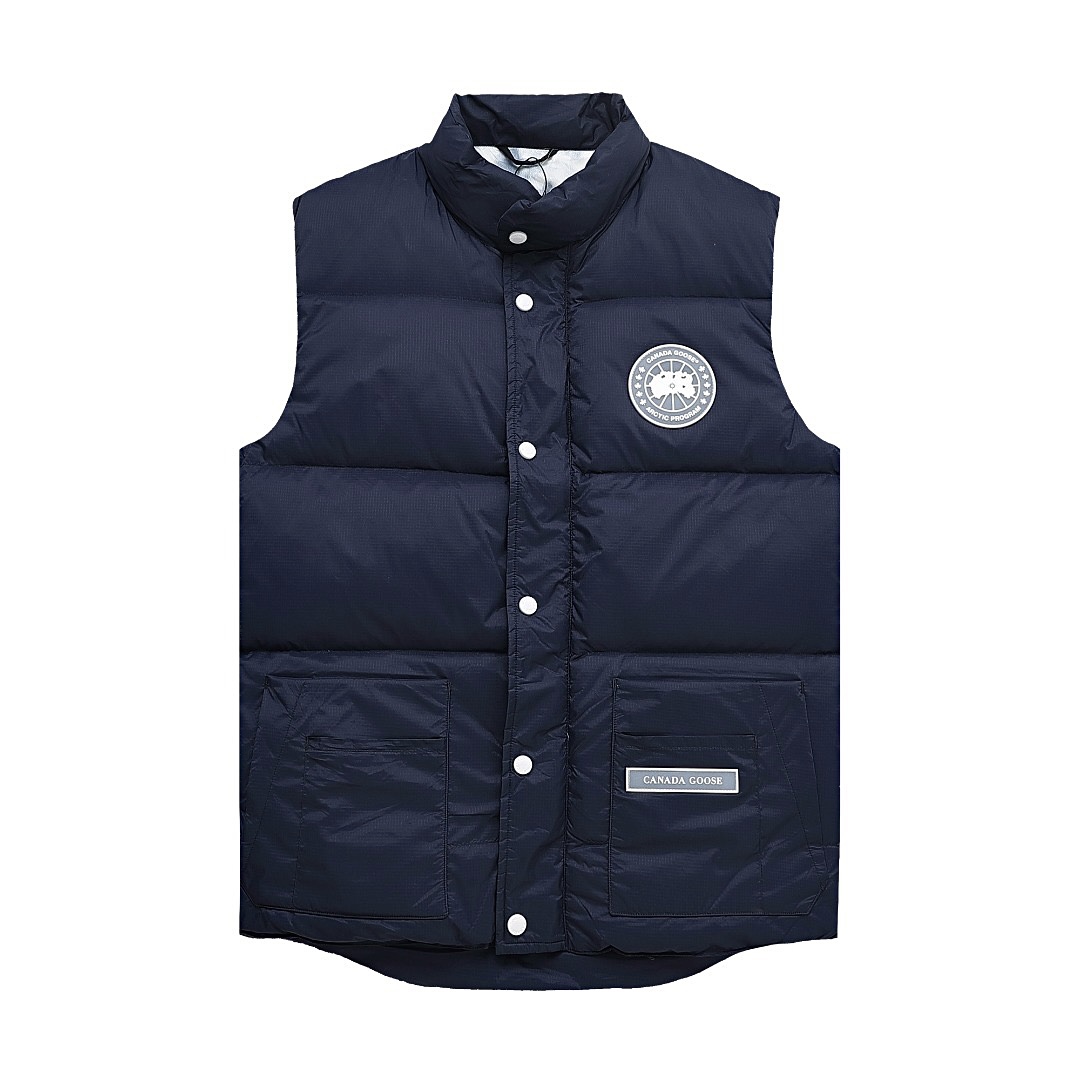 Canadagoose/Canada Goose chaleco de plumas estilo glaciar de marca blanca El nuevo chaleco de plumas "Norther…