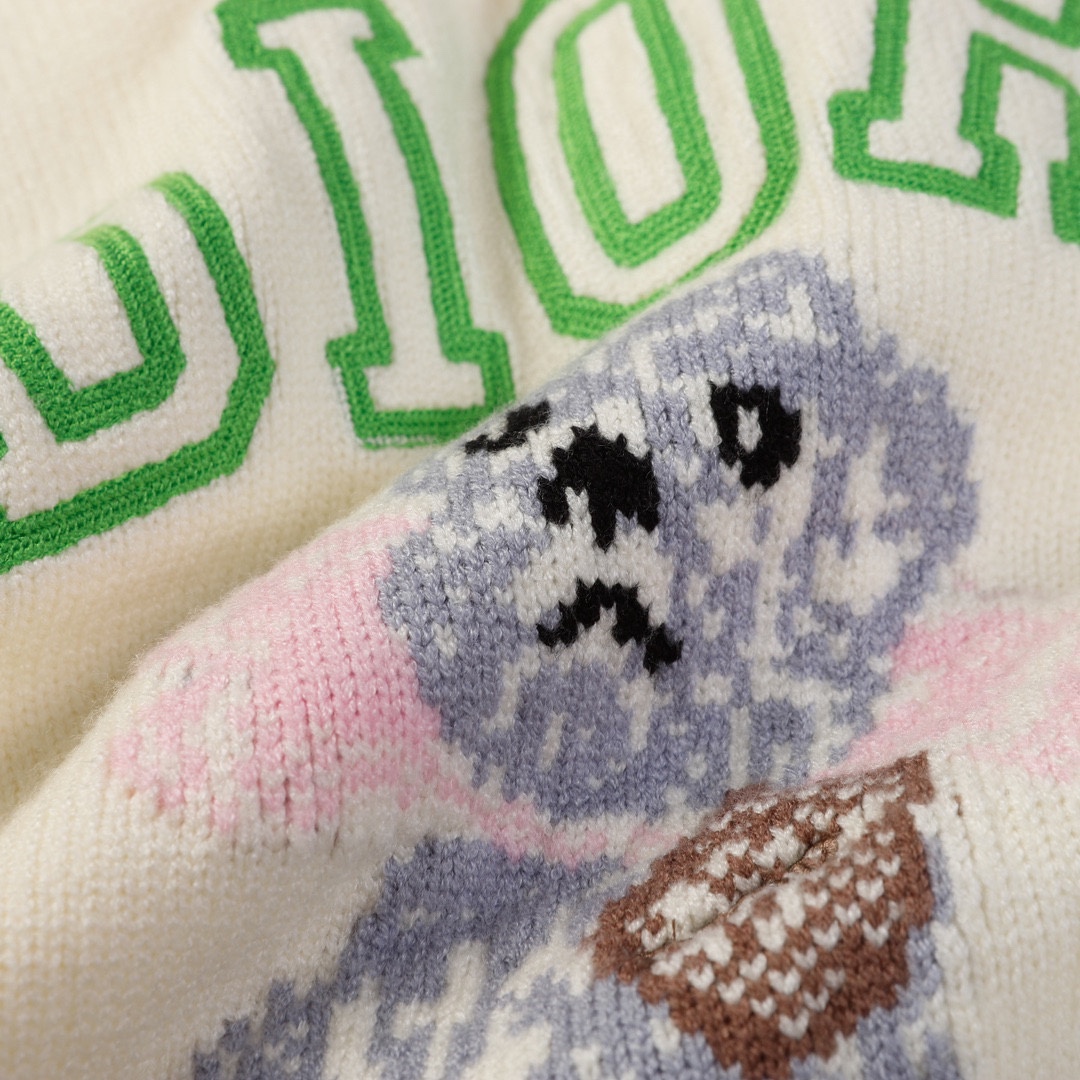DIOR Animal Drawings Long Sleeve Sweaters – French Luxury Brand Overview - 图片 6