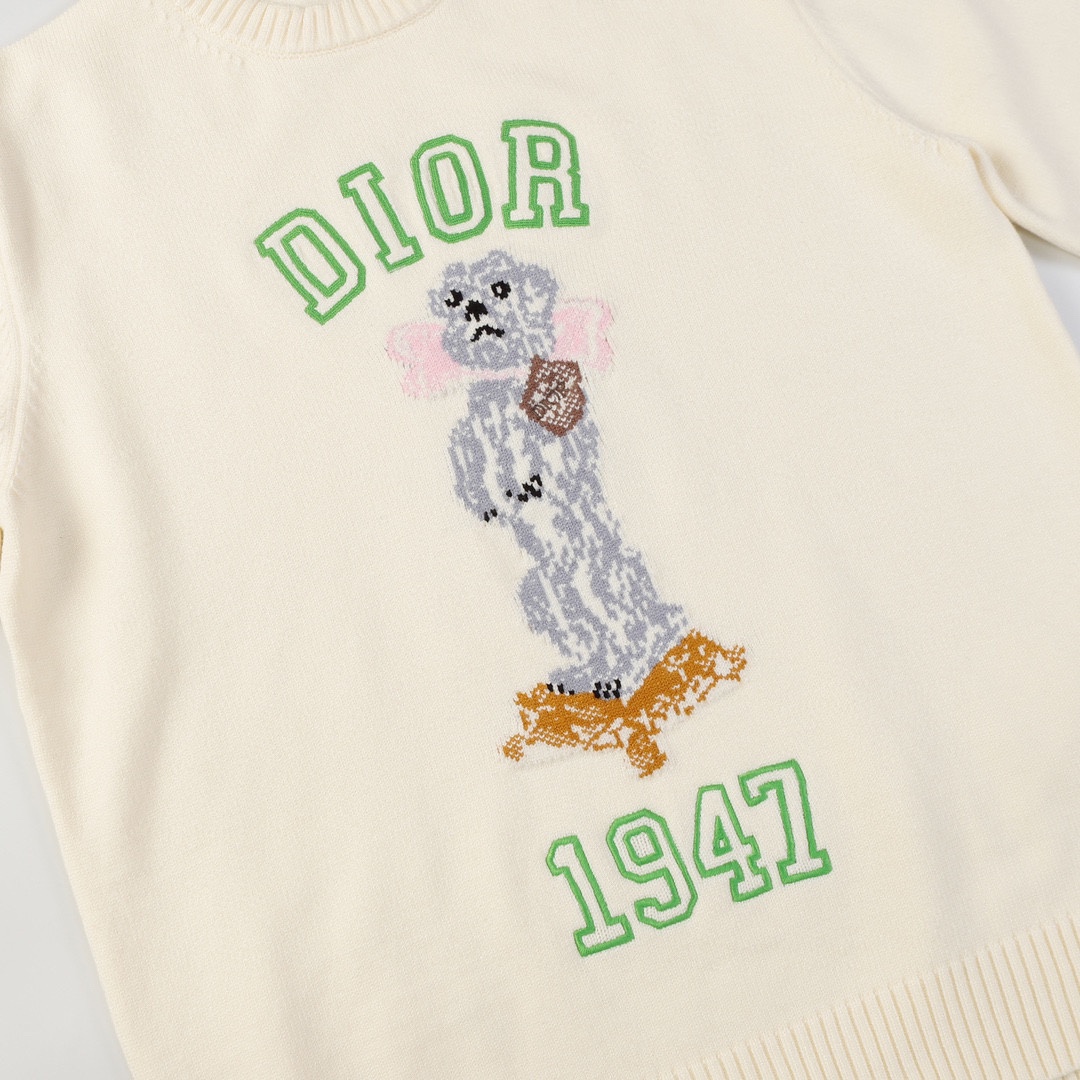 DIOR Animal Drawings Long Sleeve Sweaters – French Luxury Brand Overview - 图片 4