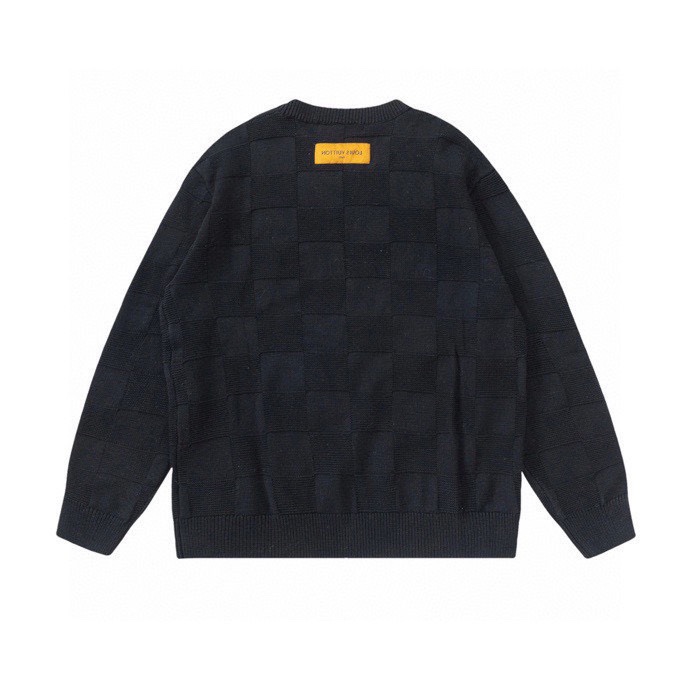Louis Vuitton 22SS Sweater: Classic Cotton Stitching, Metal Pin Detail, Unisex Style - 图片 2