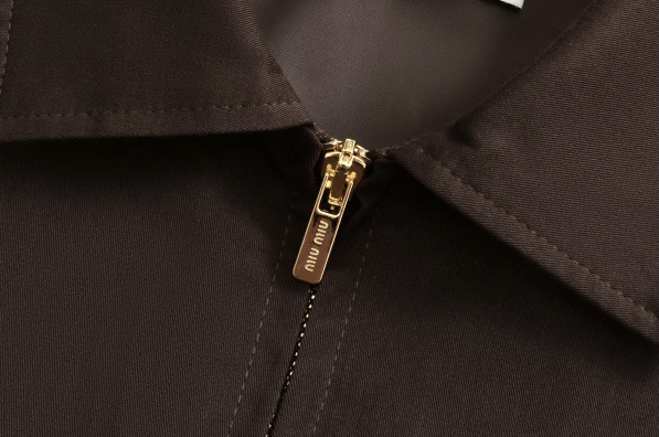 Miumiu Harrington Jacket: Original Quality, Imported Materials, Detailed Embroidery, Japanese Fabric - 图片 9