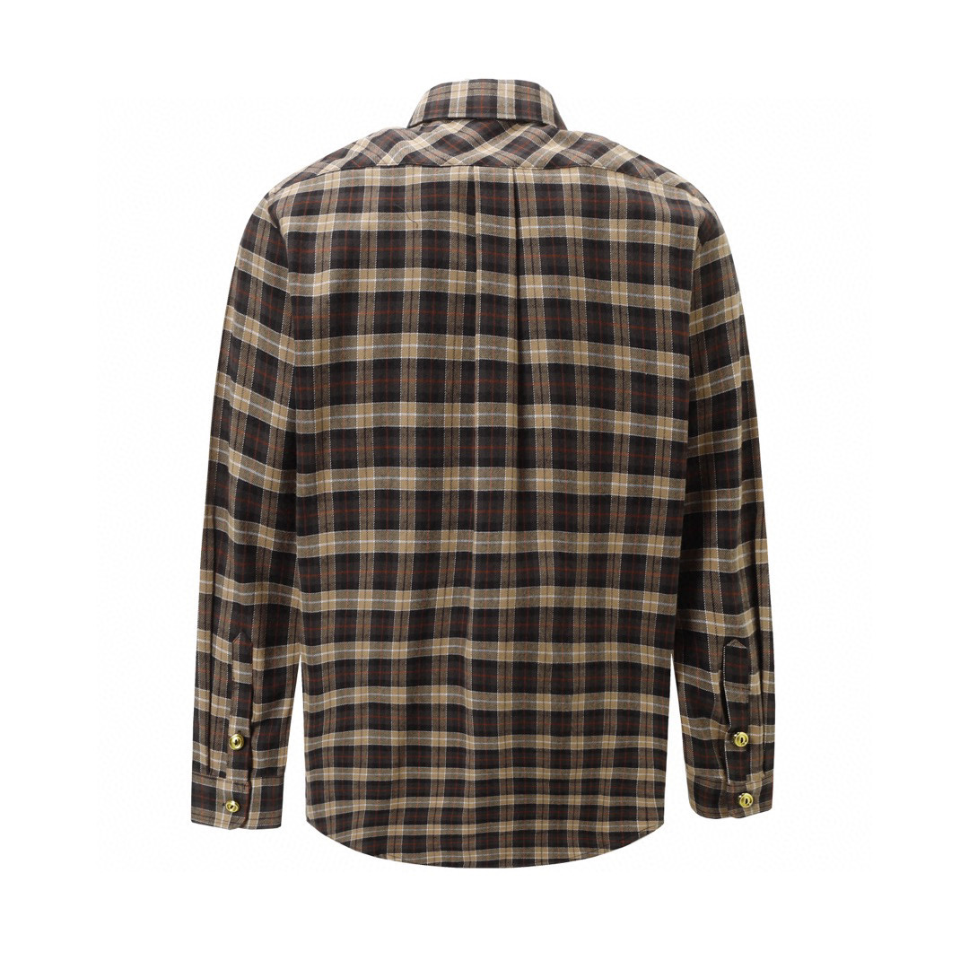 Yeah. FG (1:1 original quality) Miumiu/Mum24fw New England College Flow Shirt Yb development - 图片 2