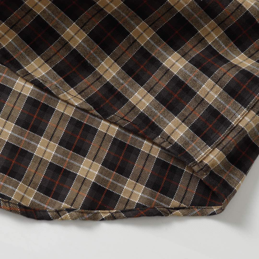 Yeah. FG (1:1 original quality) Miumiu/Mum24fw New England College Flow Shirt Yb development - 图片 7