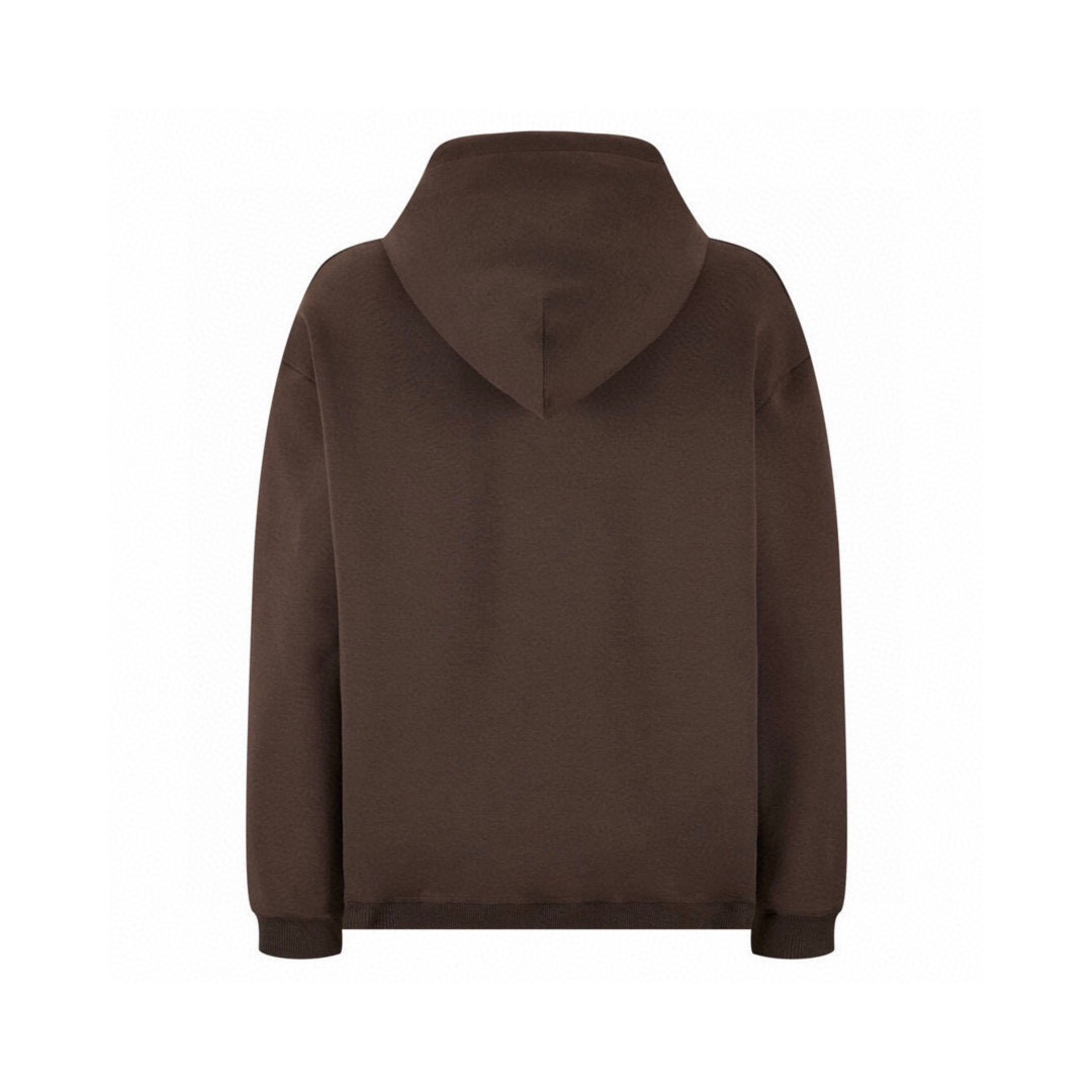 504 Louis VUITTON/Louisweed Sunflower Hoodie: Western-themed design with Monogram flower carving and metallic rope. - 图片 2